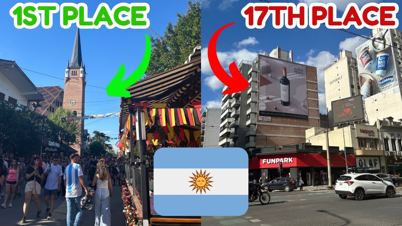 🇦🇷 Англичанин составил рейтинг 17 городов Аргентины от худшего к лучшему ⚠️