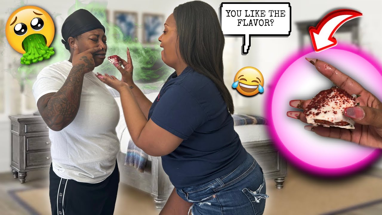 FEEDING MY WIFE WITH “POOP” UNDER MY NAILS PRANK! *HILARIOUS*
