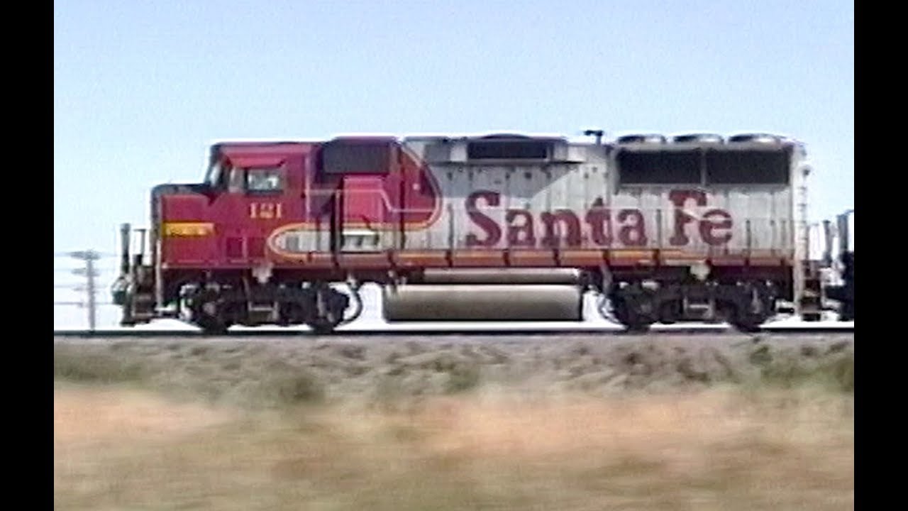 Pacing and Roll-bys along BNSF's Panhandle and Hereford Subs (Summer 1998)