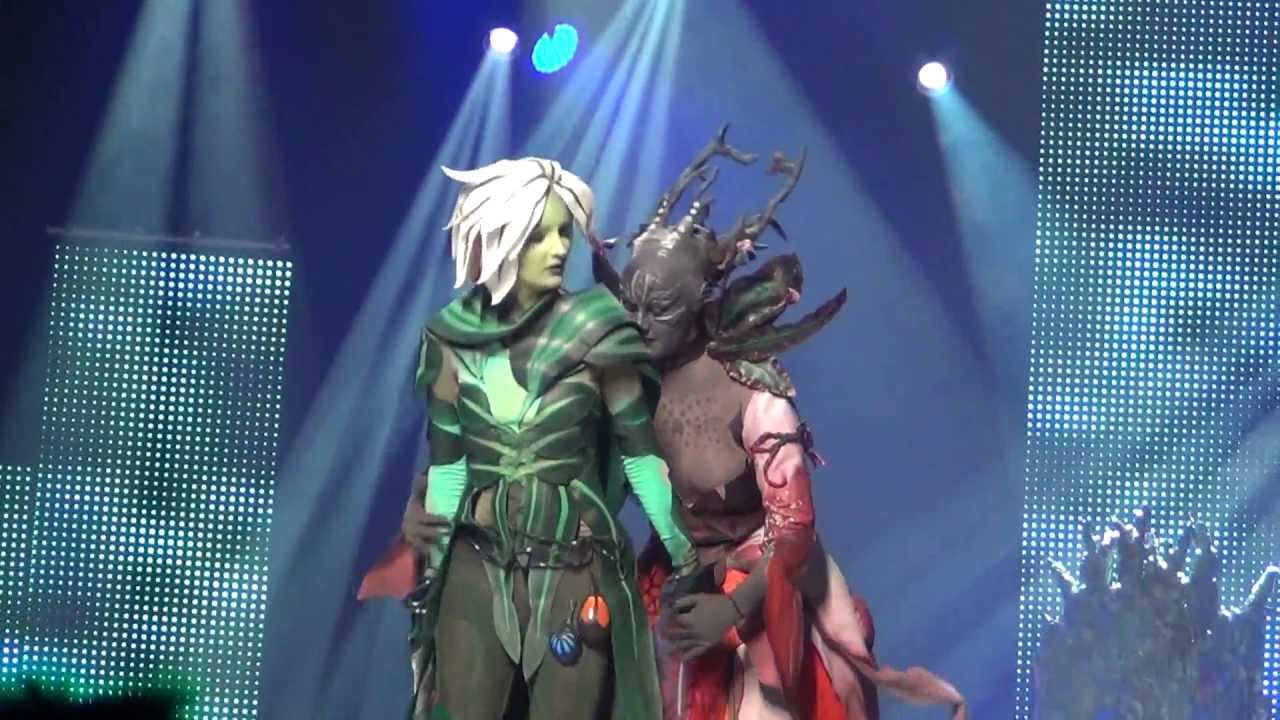 Guild Wars 2 Sylvari Cosplay Group Netherlands ECG Final Japan Expo 2013 HD (N-Gamz)