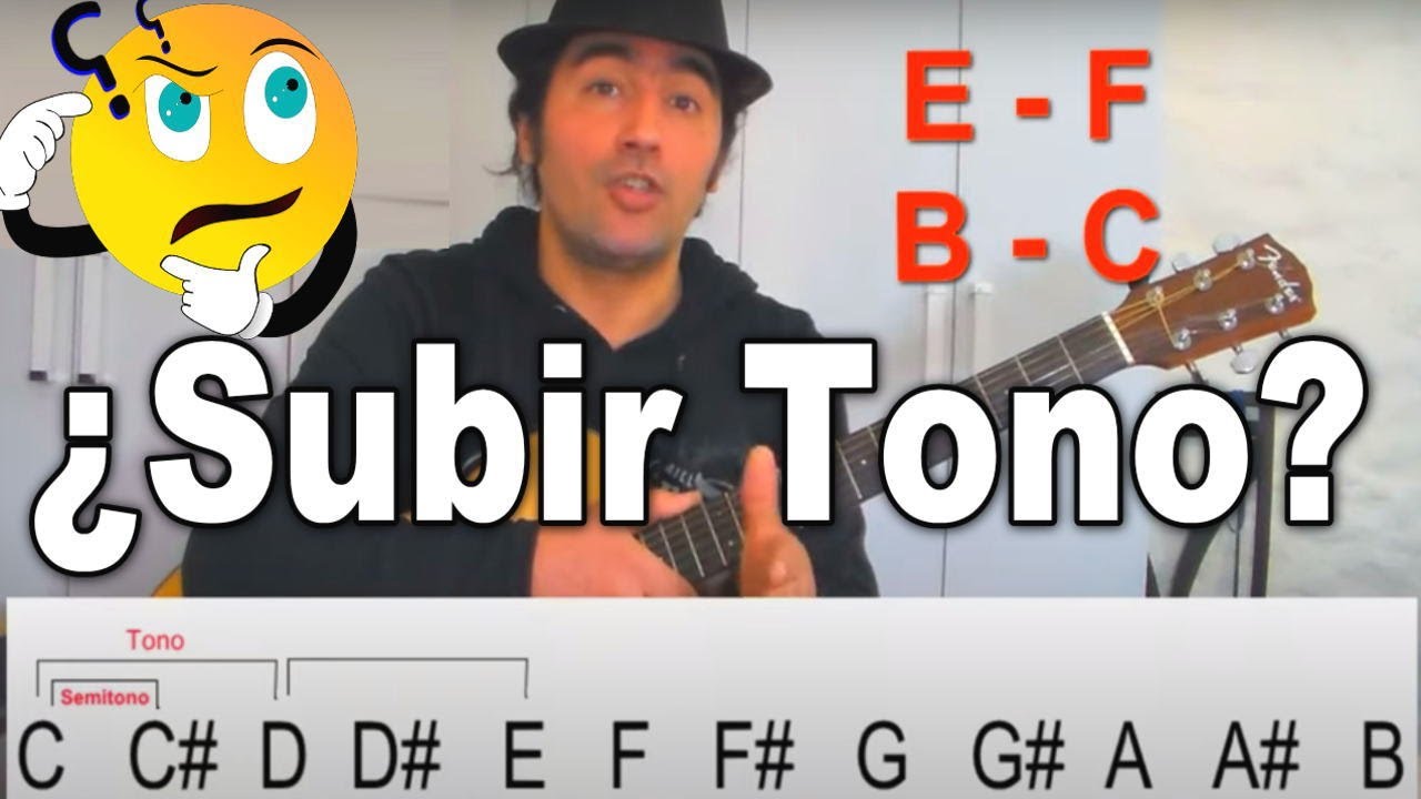 ¿Te queda alta o baja? Cómo CAMBIAR EL TONO de cualquier canción 🎸