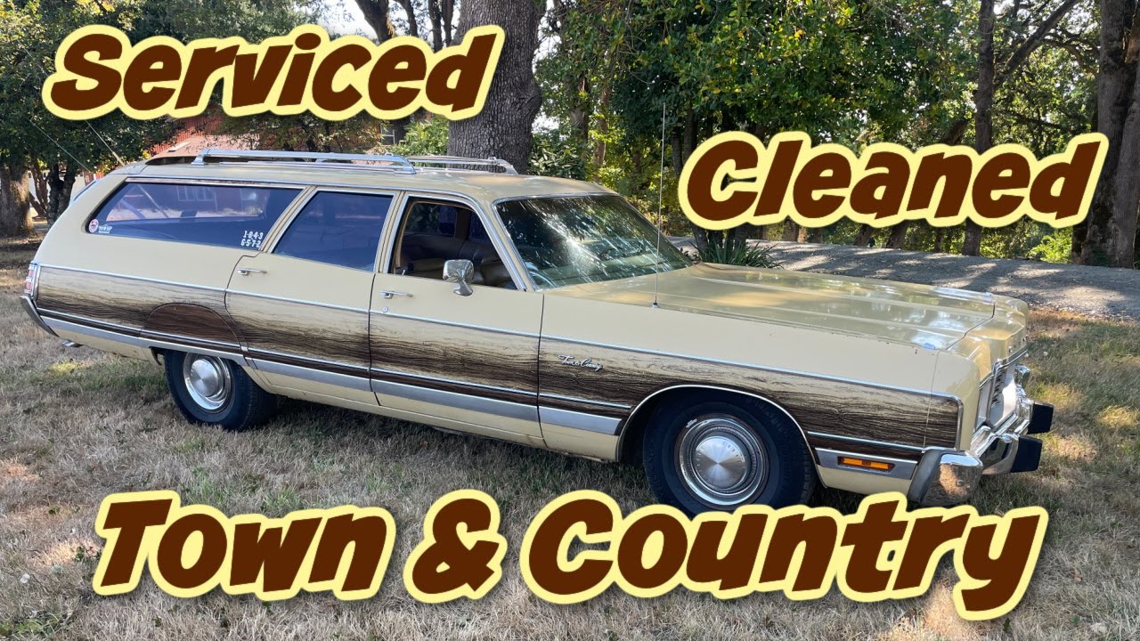 Cleaned Up, Maintenanced & Ready For A New Home! 1973 Chrysler Town & Country Wagon!