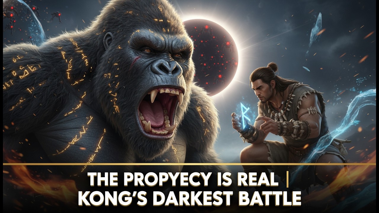Monsterverse: KONG 2026 AI Cinematic Ancient Prophecy King Kong Battle