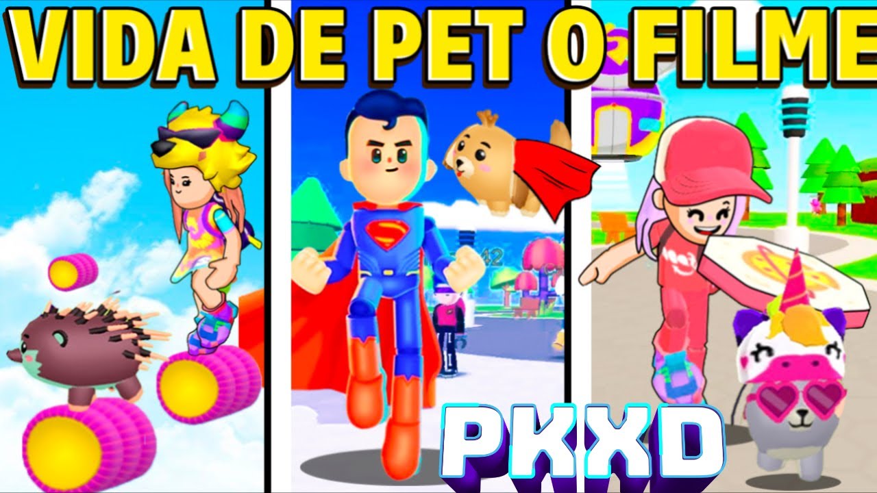 VIDA DE PETS-O FILME NO PK XD. Estevão, Milla e Milly #soporcausa