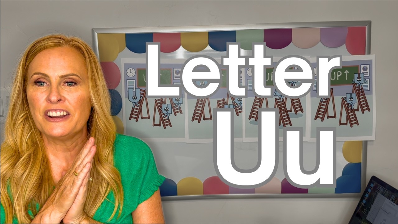 Alphabet Town Adventures Volume 4, Lesson 1: Letter Uu