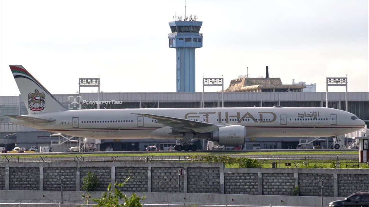 ETIHAD AIRWAYS | MANILA-ABU DHABI | ECONOMY CLASS | BOEING 777-300ER | A6-ETQ