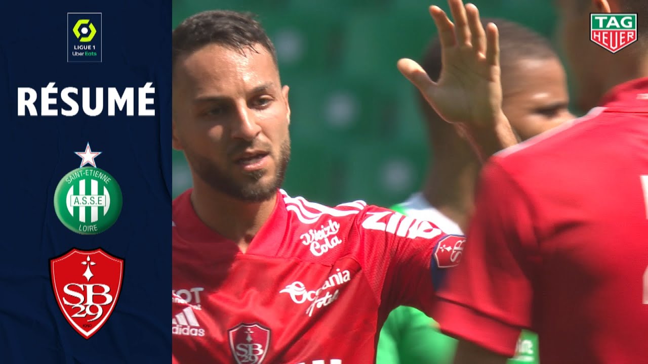 AS SAINT-ÉTIENNE - STADE BRESTOIS 29 (1 - 2) - Résumé - (ASSE - SB29) / 2020-2021
