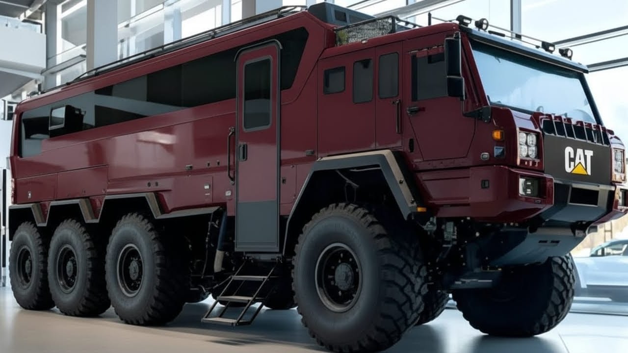 2026 Caterpillar 8×8 Overland RV — The Most Extreme Overland RV Ever Built!