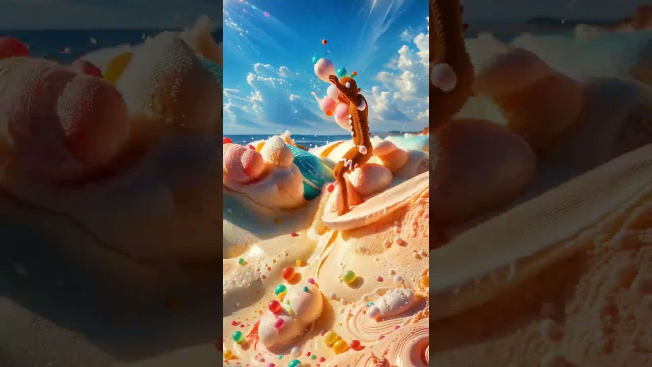 Cool vibes and sweet rides! #sweetsurfing #flavoradventure #waveoftreats