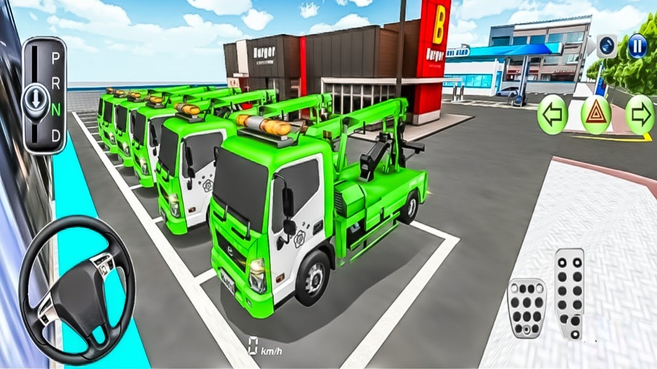 Ultimate Green JCB Challenge – Can We Handle Extreme Towing Simulator Mission Impossible#gaming#car