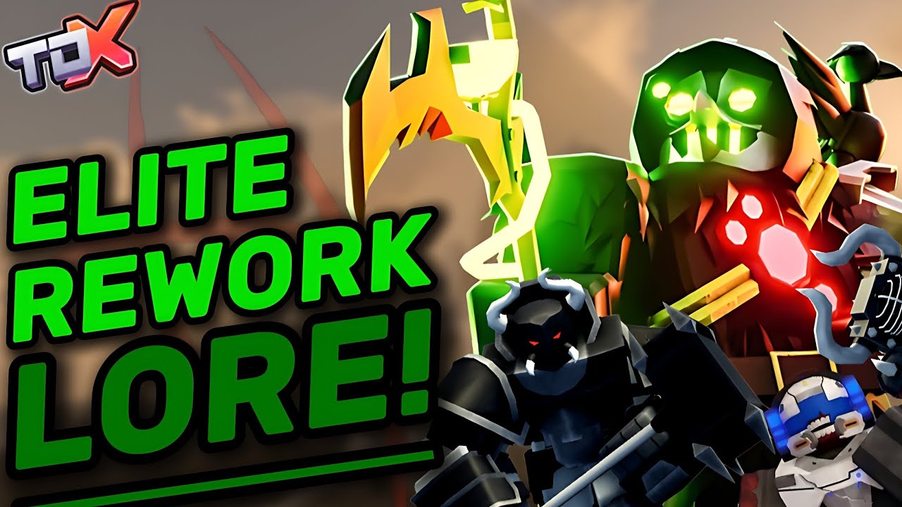 (Roblox) The HIDDEN Lore Of The Elite Mode Rework... | TDX