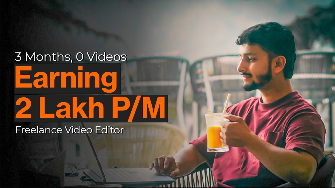 How I am Earning 2lakh P/M as a Video Editor (from my Personal Brand)