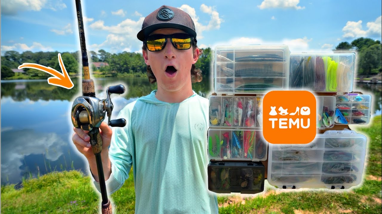 I Bought EVERY Fishing Kit From TEMU (What's Inside?)
