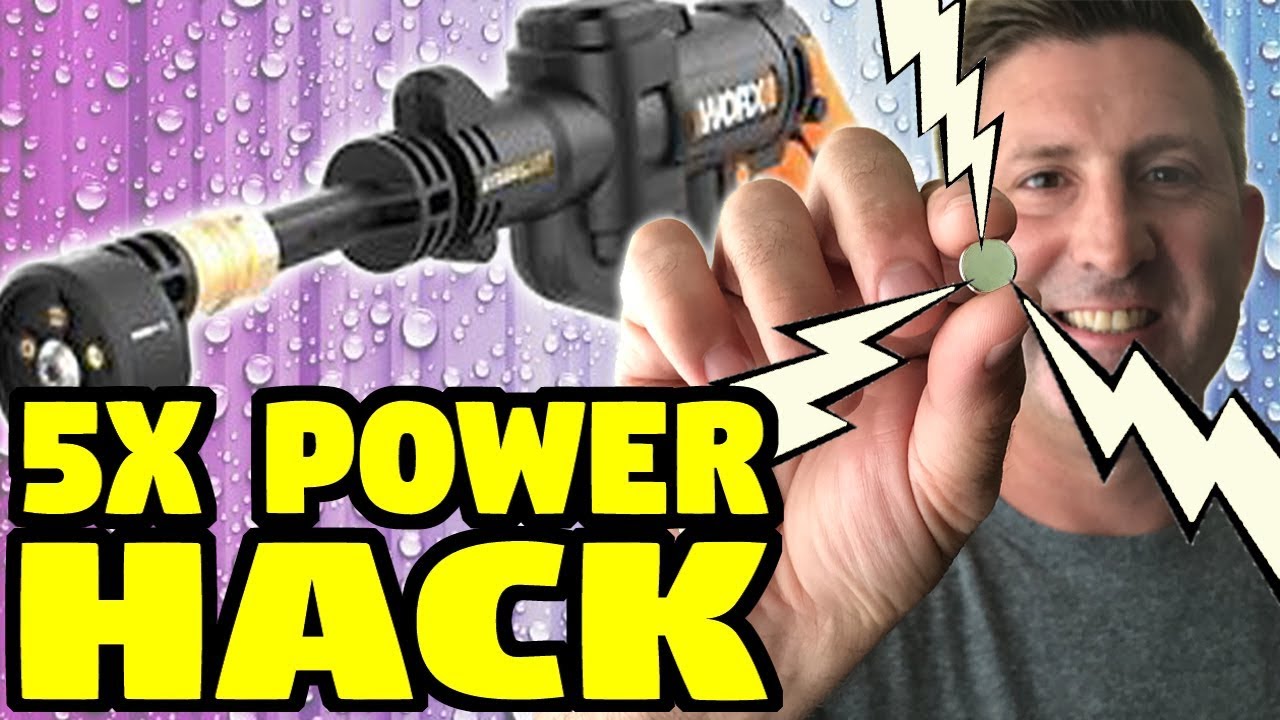 Worx Hydroshot Hack  | More Power 2019 💪💥💪