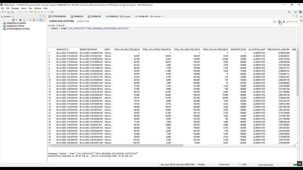 Fix High CPU utilization issue of the HANA System #hana  #performance