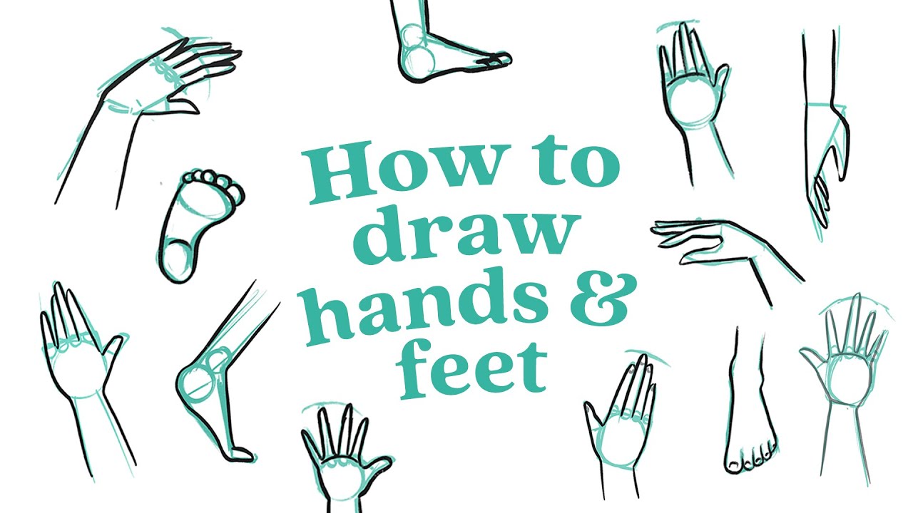How to Draw Stylized Hands and Feet