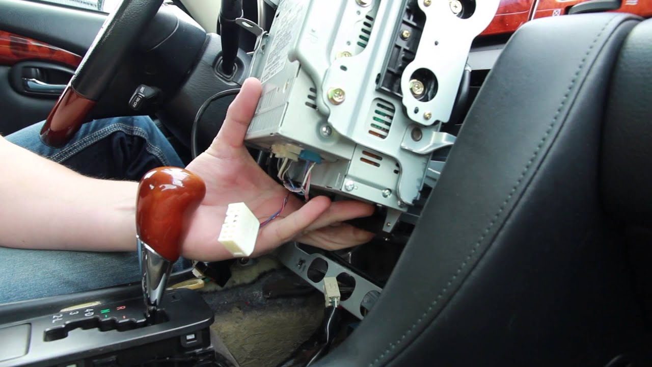 Lexus SC 430 2005-2010 iPhone, iPod, AUX and Bluetooth adapter installation