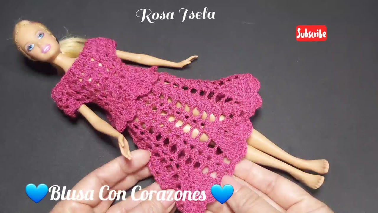 Blusa Con Corazones Barbie #RosaIsela