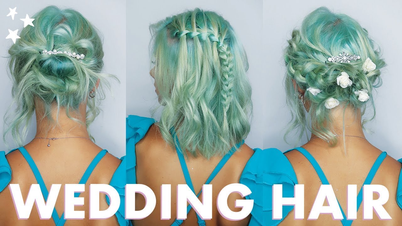3 WEDDING GUEST HAIRSTYLES