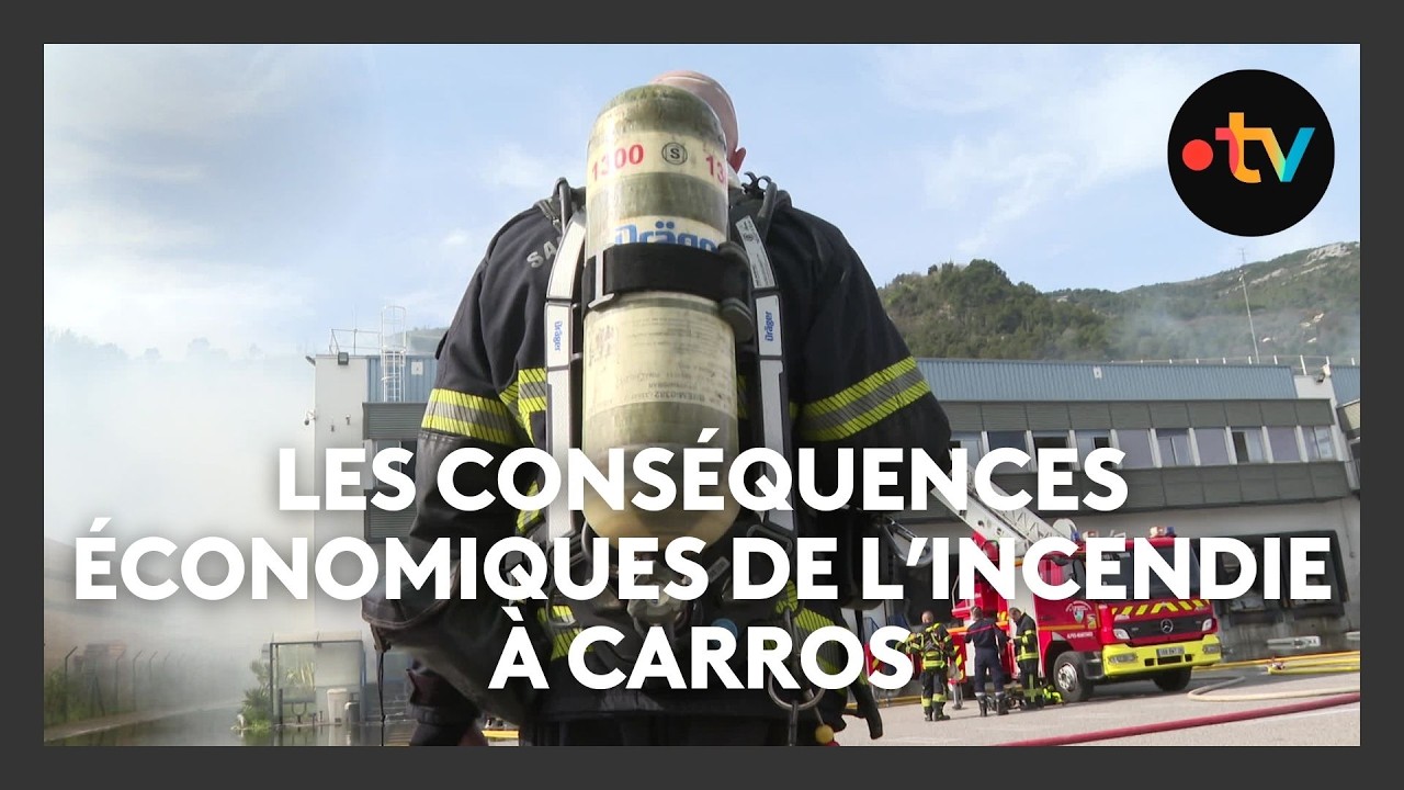 Incendie à Carros : on fait le point sur les conséquences économiques