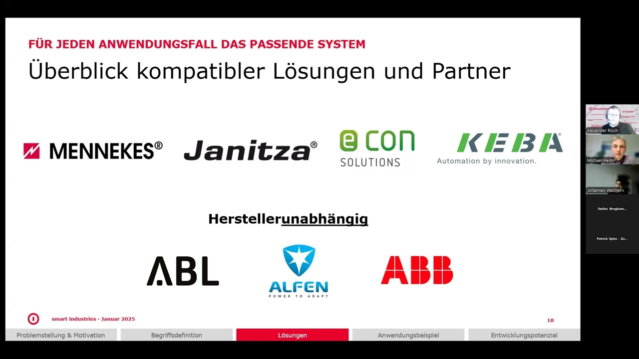 Lade- und Lastmanagement für eine zukunftsfähige E-Mobilitäts-Struktur