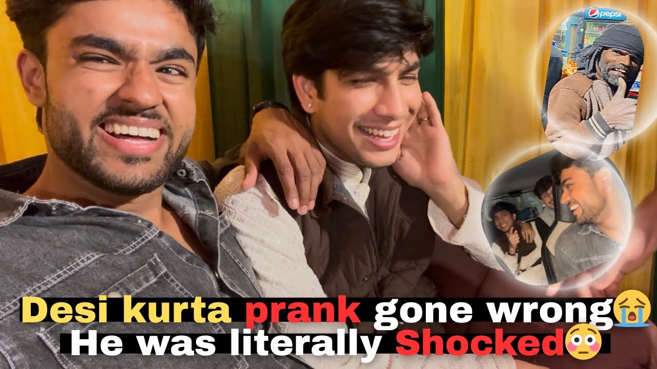 We made him wear THIS??😂Prank went Wrong
