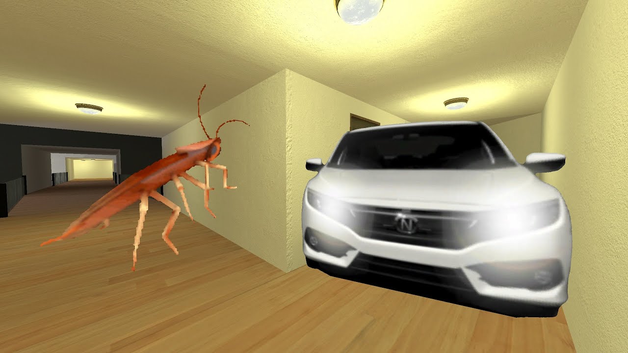Vehicle And Cockroach Nextbot Gmod