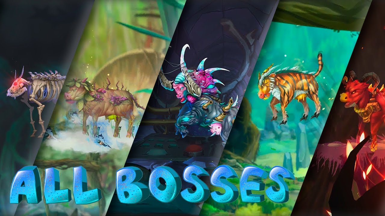 Moo Lander All Bosses + Ending