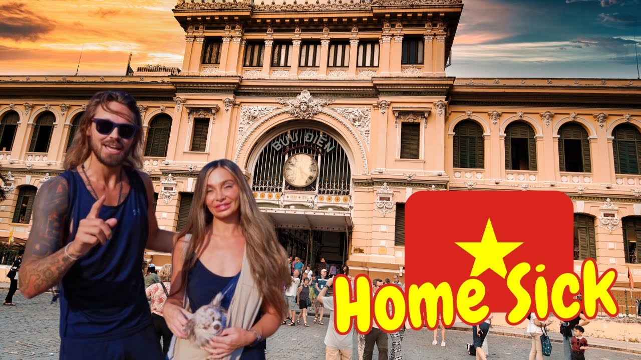 Saigon Post Office, Bookstreet and Notre Damn Cathedral! Vietnam 🇻🇳