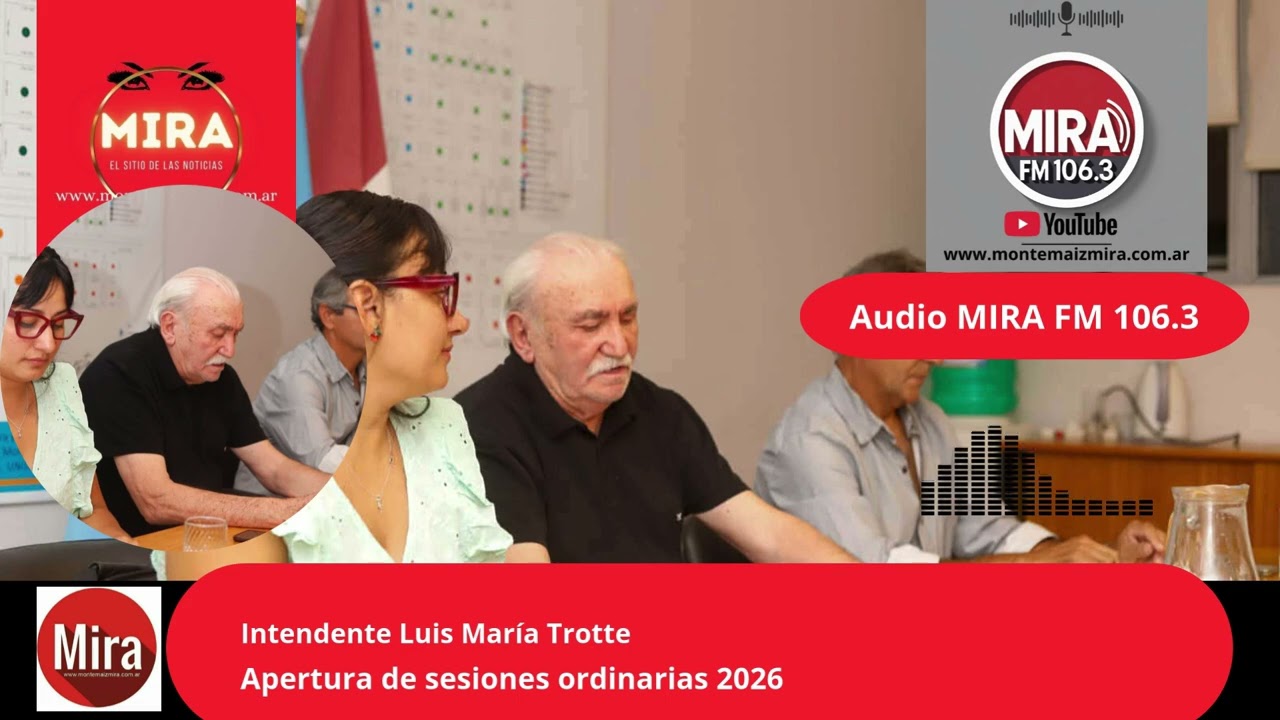 Dr. Luis María Trotte: Intendente de Monte Maíz