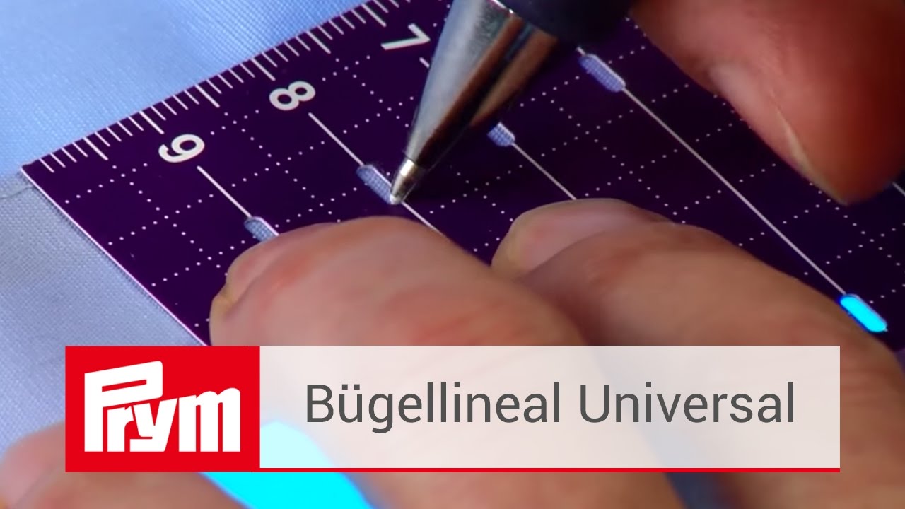Nähvorbereitungen mit dem Prym Bügellineal | Prym Zubehör