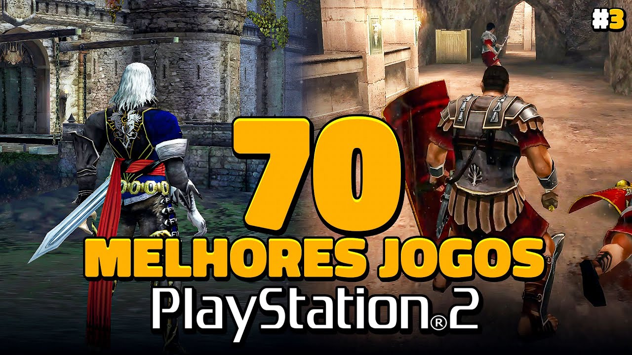 70 MELHORES JOGOS DE PS2 que você PRECISA JOGAR!