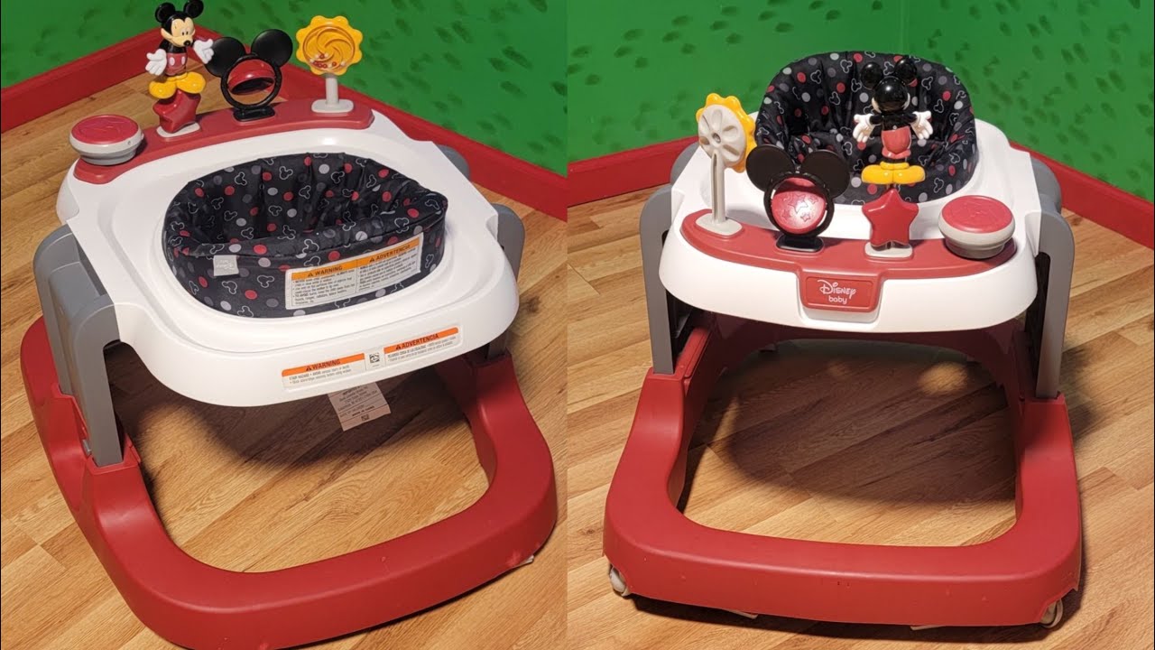 Disney Baby Ready, Set, Walk DX Developmental Walker, Modern Mickey Assembly