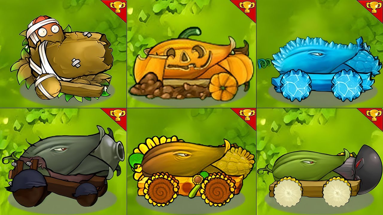 PVZ 1 Hybrid 3.14 Challenge - All Cob Cannon Hybrid vs Wall-nut Gargantuar - Who Will Win?