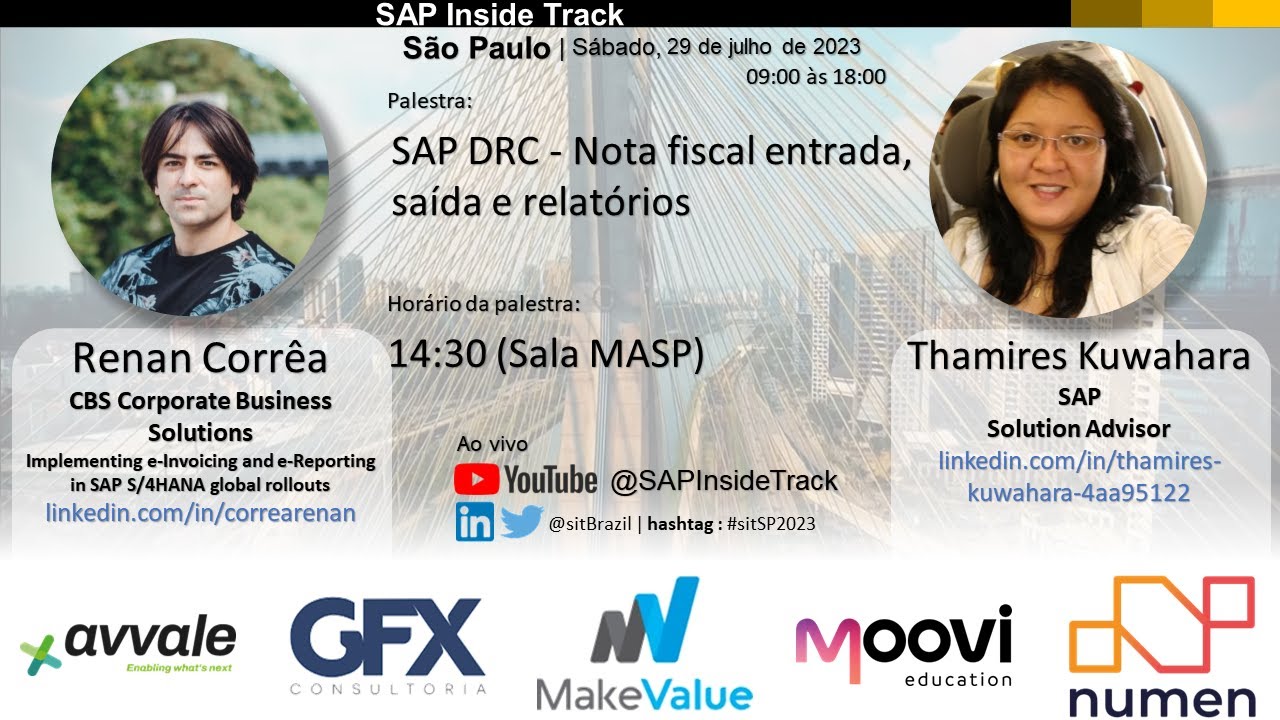 SAP DRC - Nota fiscal entrada, saída e relatórios