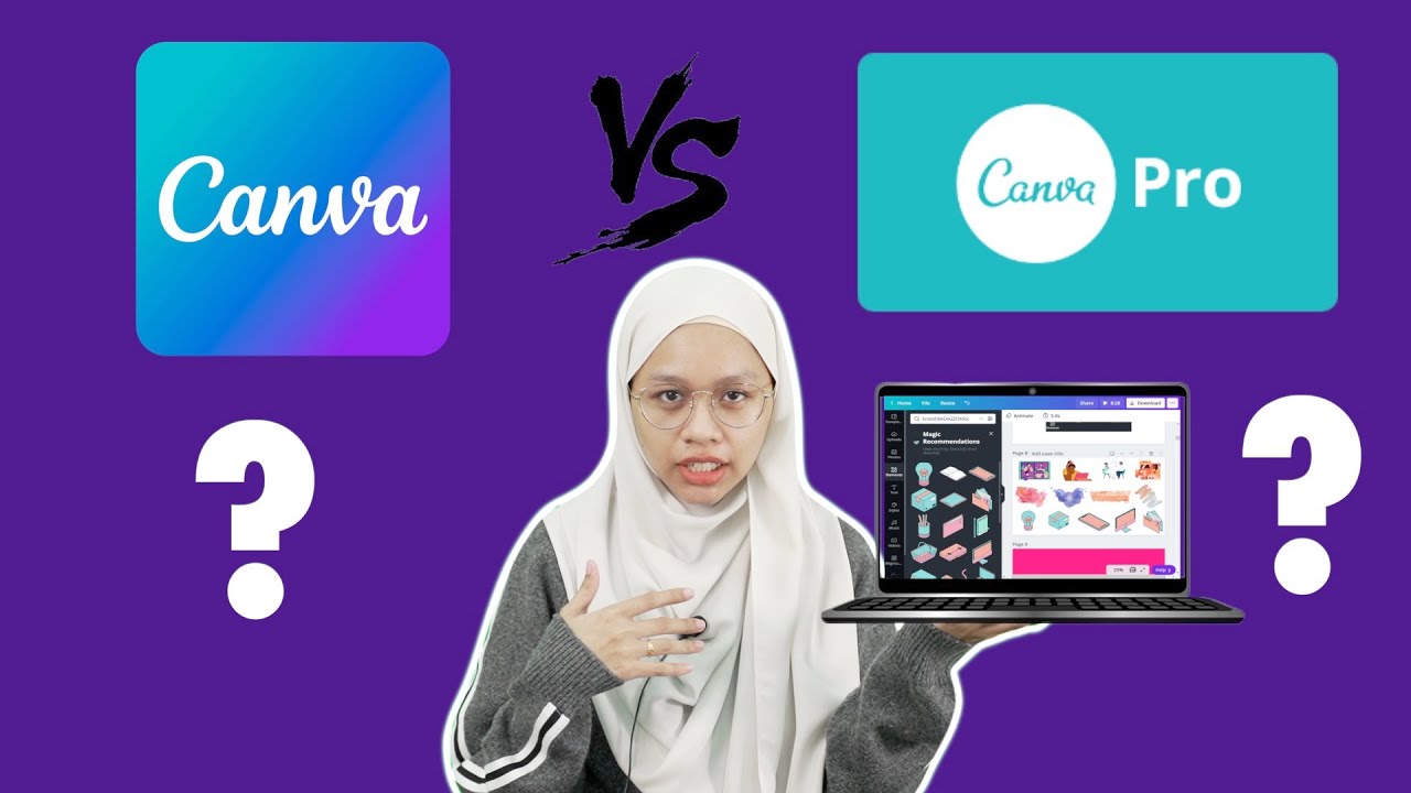 Perbezaan Canva Basic dengan Canva Pro