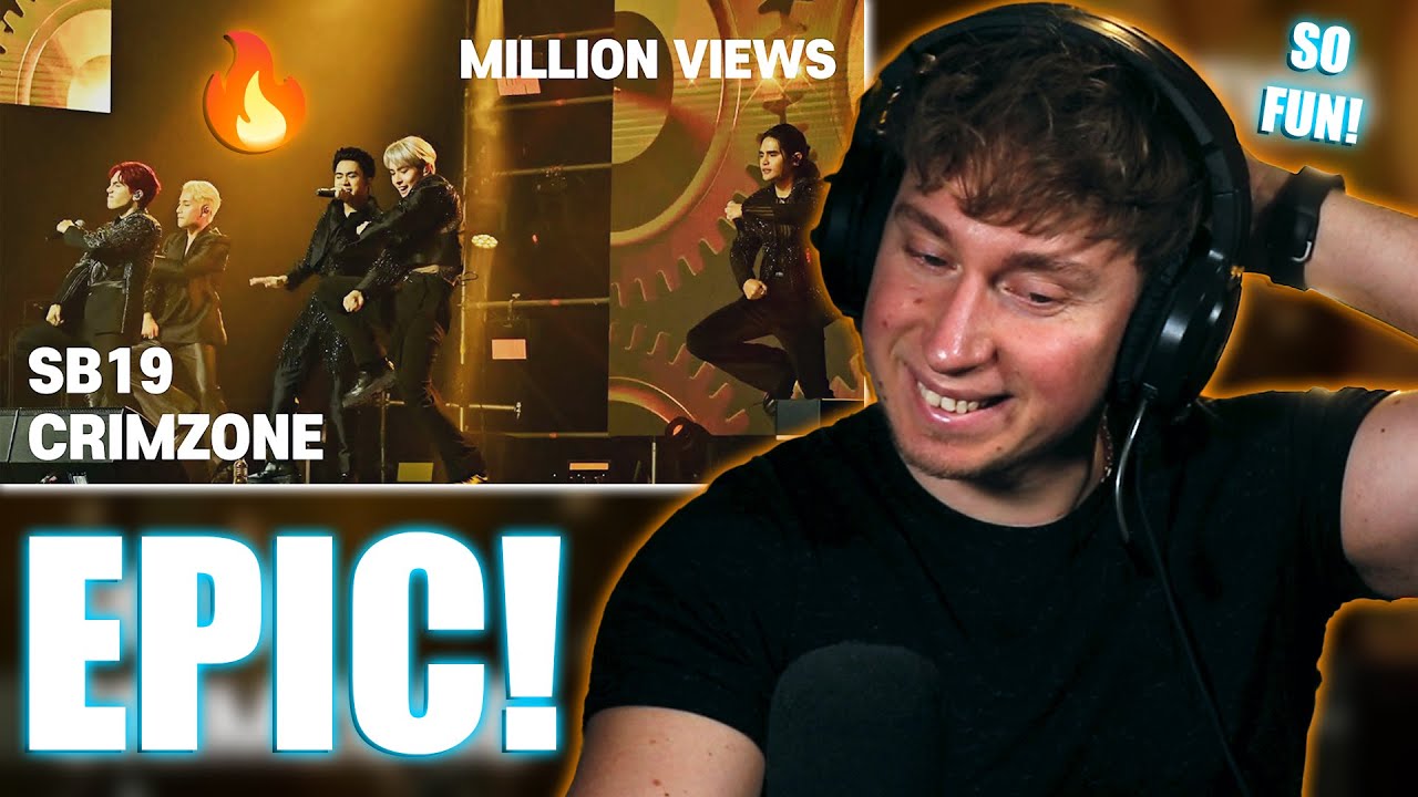 SB19 “CRIMZONE” LIVE at 2023 ROUND FESTIVAL 🔥 | Infinity Reaction