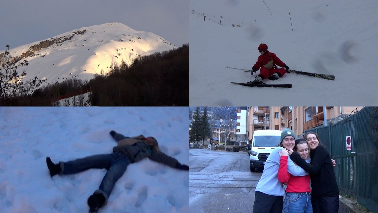 vlog esquiando ❄️⛄️