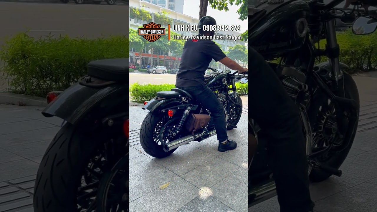 Tiếng p&ocirc; xe Harley Forty-Eight #Cobraexhaust #automobile #moto #motor #pkl #harley #biker
