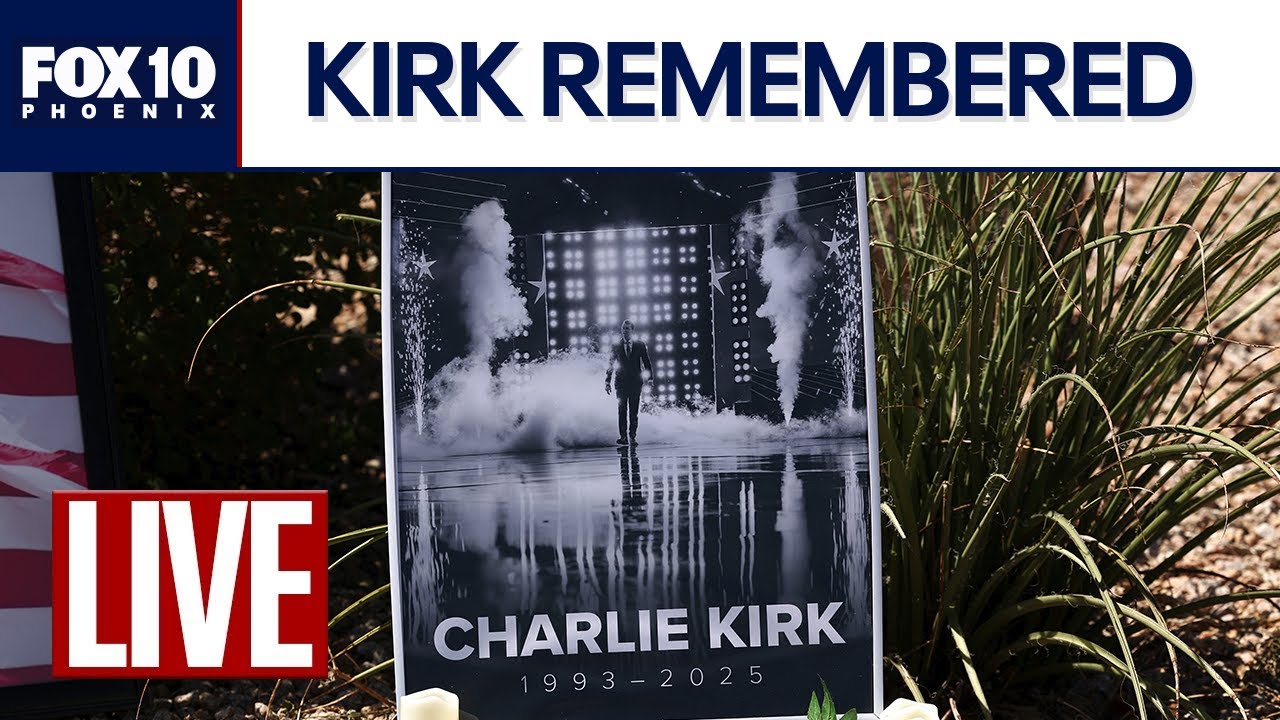 🔴LIVE: Charlie Kirk honored at Kennedy Center memorial | FOX 10 Phoenix