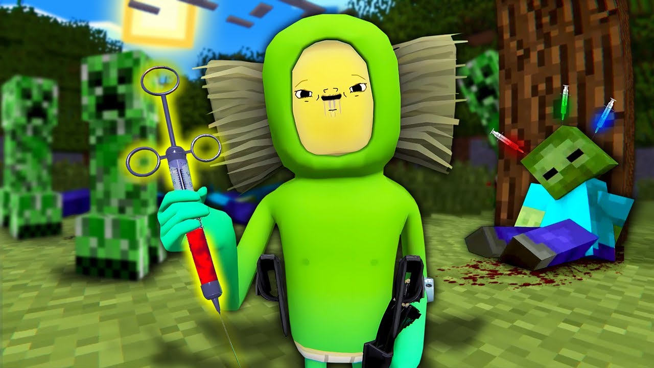 GRZESIO PRZEPROWADZA EKSPERYMENTY NA ZOMBIE Z MINECRAFT w BONELAB!