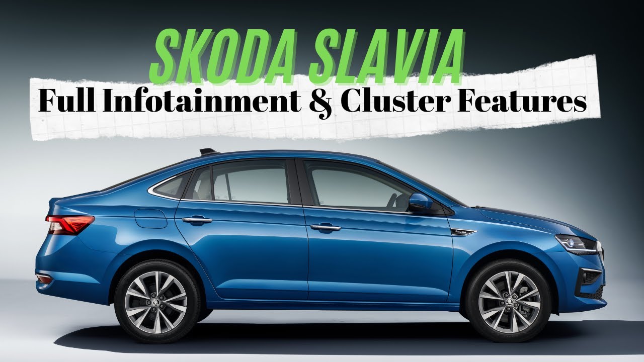 What's REALLY Inside Skoda Slavia's Infotainment System? Skoda Slavia 2025 Features Top Model