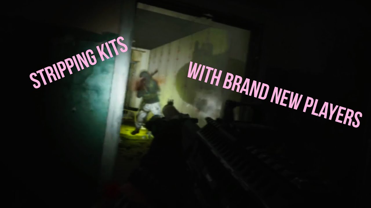 Stripping Kits with 2 Brand New Players by My Side - Escape From Tarkov