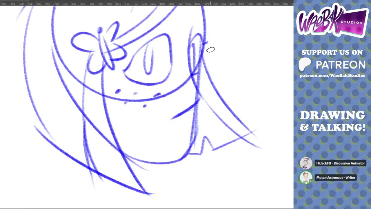 Streaming Upward: Drawing Show Stuff! #indieanimation #artstream