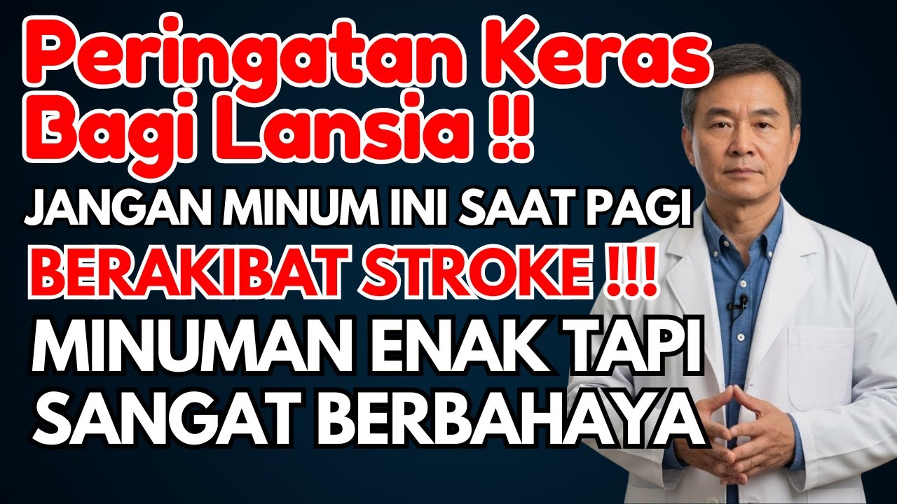 STOP! Ahli Saraf Ungkap Minuman Pagi Pemicu Stroke. JANGAN Minum Ini Setelah Bangun Tidur!