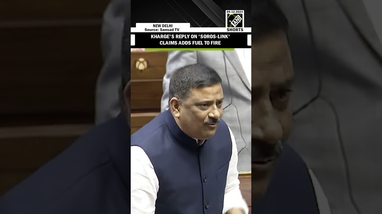 &ldquo;Unhone Swikar Kiya&hellip;&rdquo; Sudhanshu Trivedi stings Kharge as BJP hammers &lsquo;Congress-Soros link&rsquo; barb