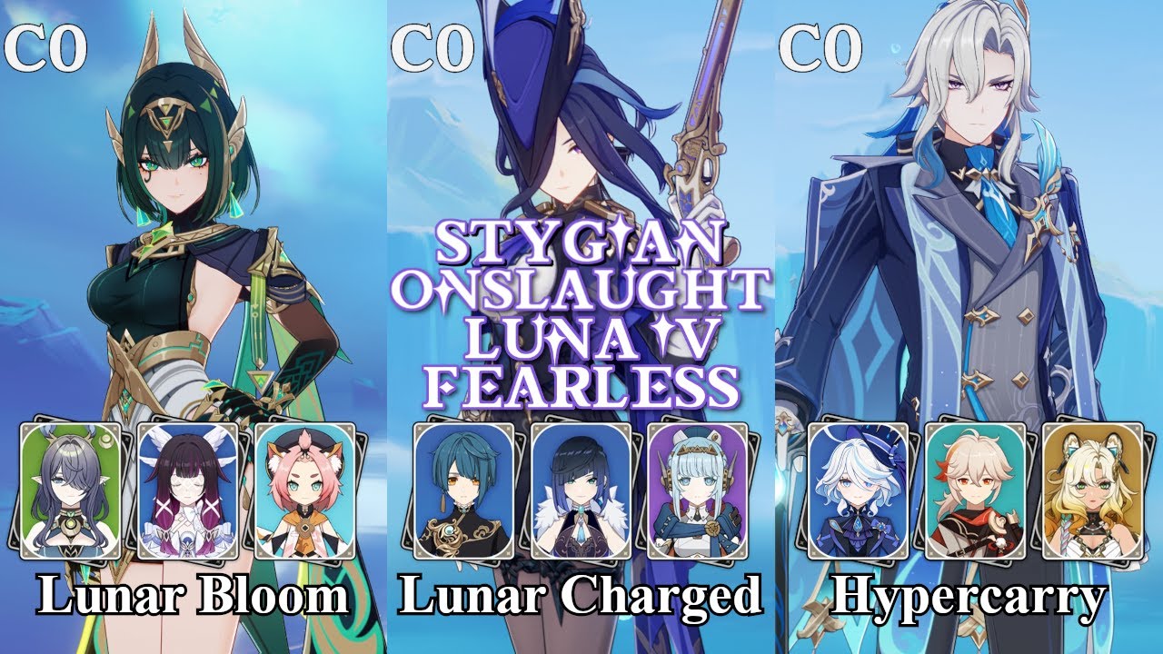 Stygian Onslaught Fearless | Genshin Impact 6.3 Luna IV