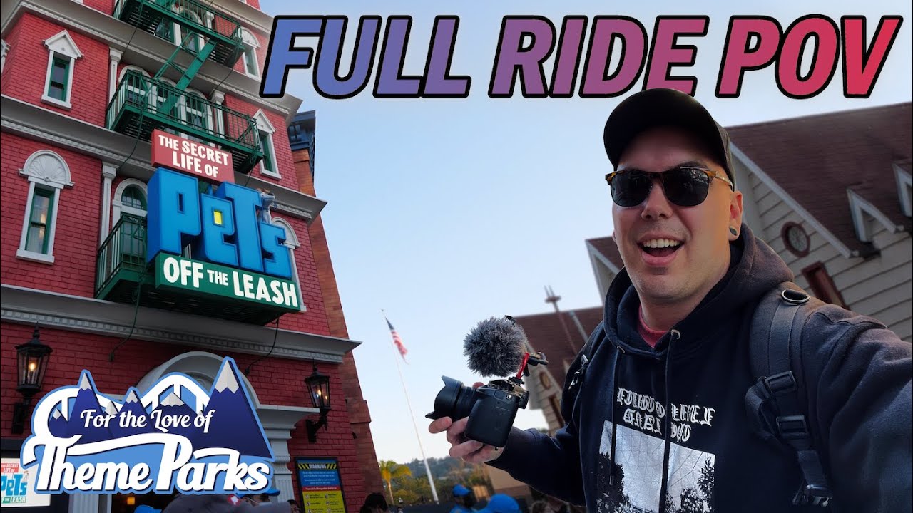 Secret Life of Pets Full Ride POV 4K | Universal Studios Hollywood 2022