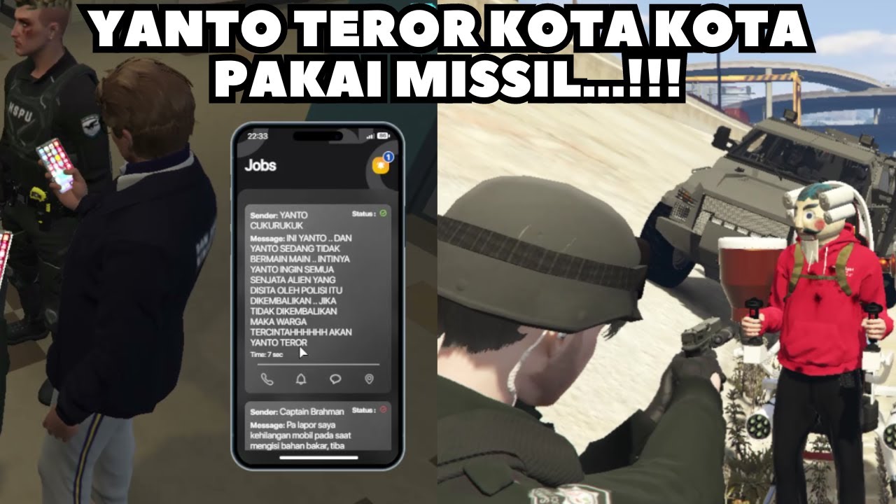 ANCAMAN MISSIL DARI YANTO...!!! - GTA V ROLEPLAY