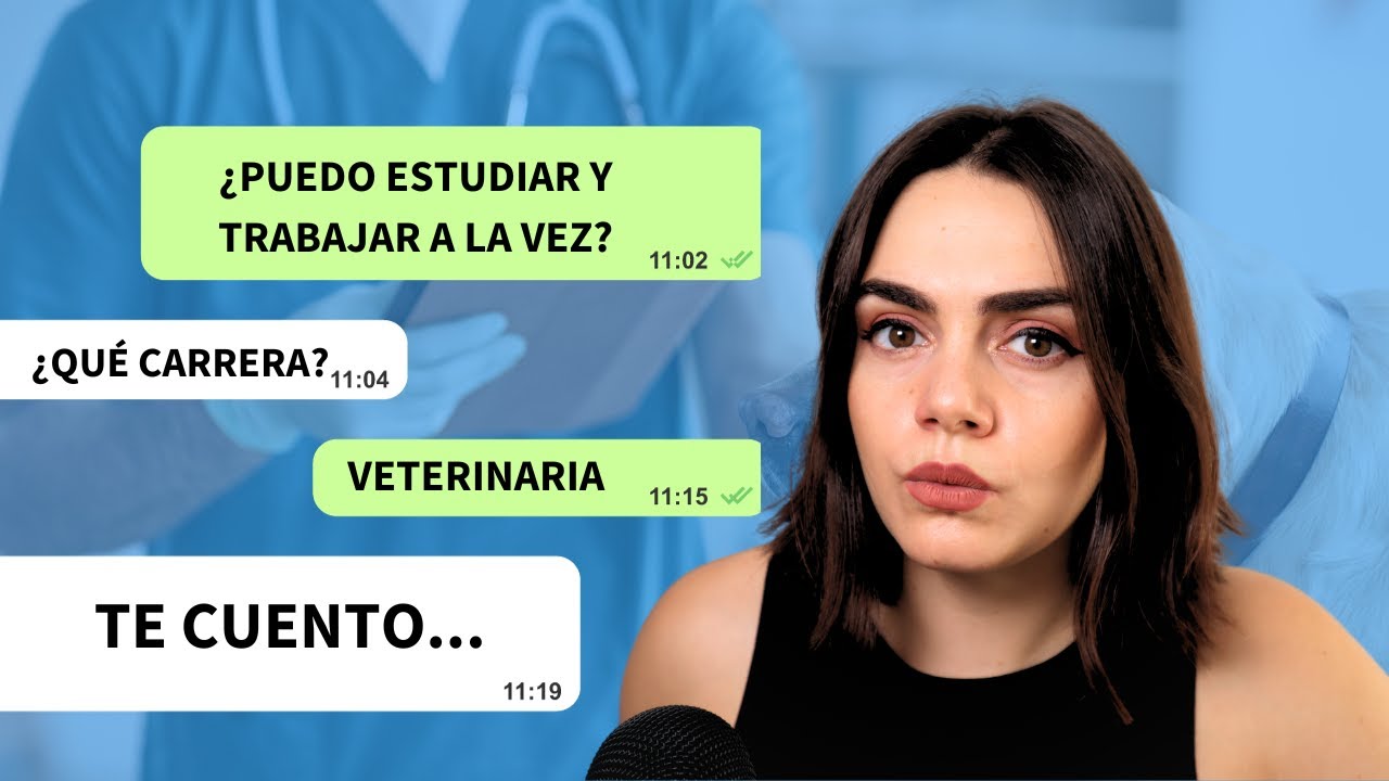 ¿Es posible TRABAJAR y estudiar veterinaria en España?